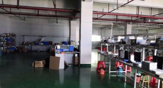 塘厦莲湖楼上适合电子，玩具消防喷淋厂房1300平