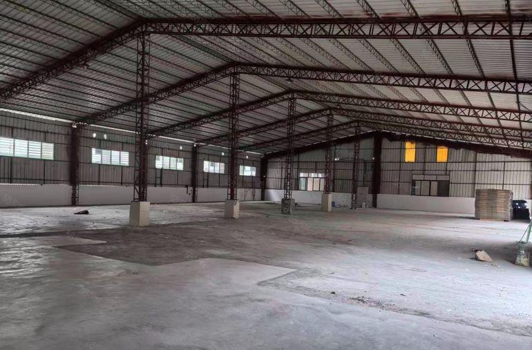 钢结构单一层厂房1300平（低水6米）已翻新完成！水电到位