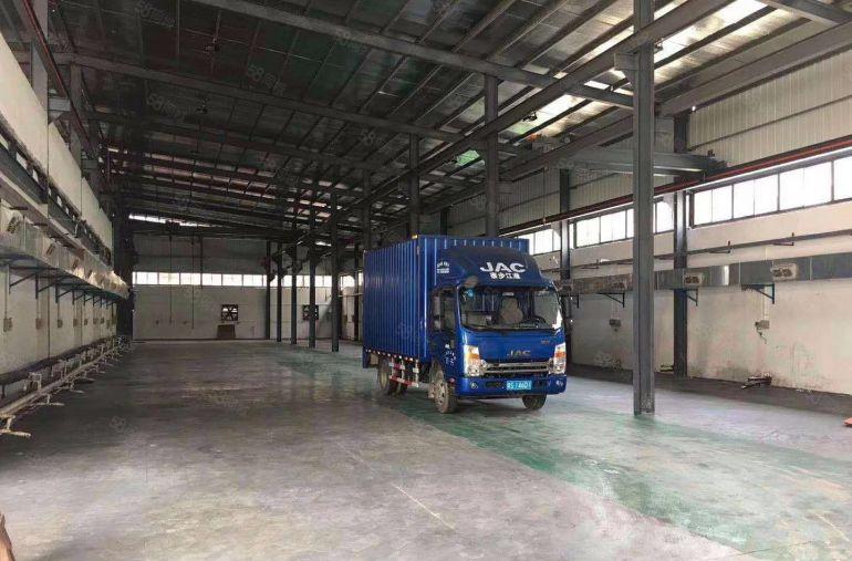 东城温塘茶下工业园单一层铁皮房750平，现成水电