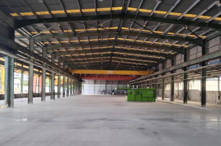 原房东独院钢构厂房出租 带现成环评带行车可分租