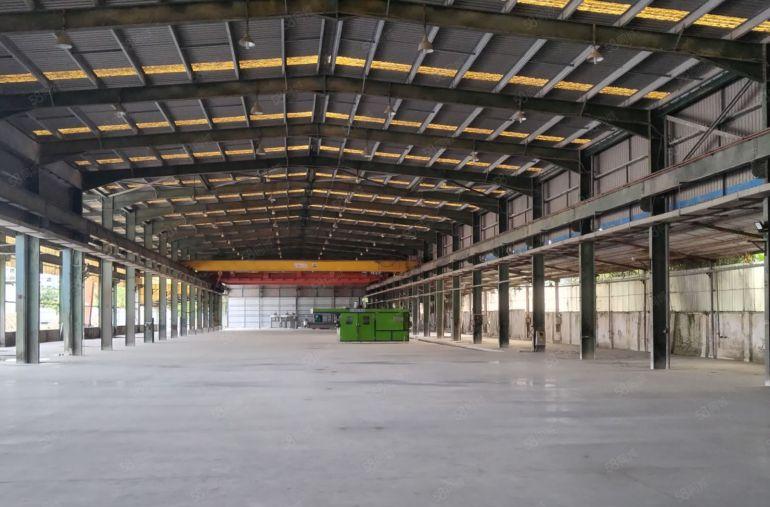 原房东钢结构厂房仓库出租 水电现成,实际面积招租