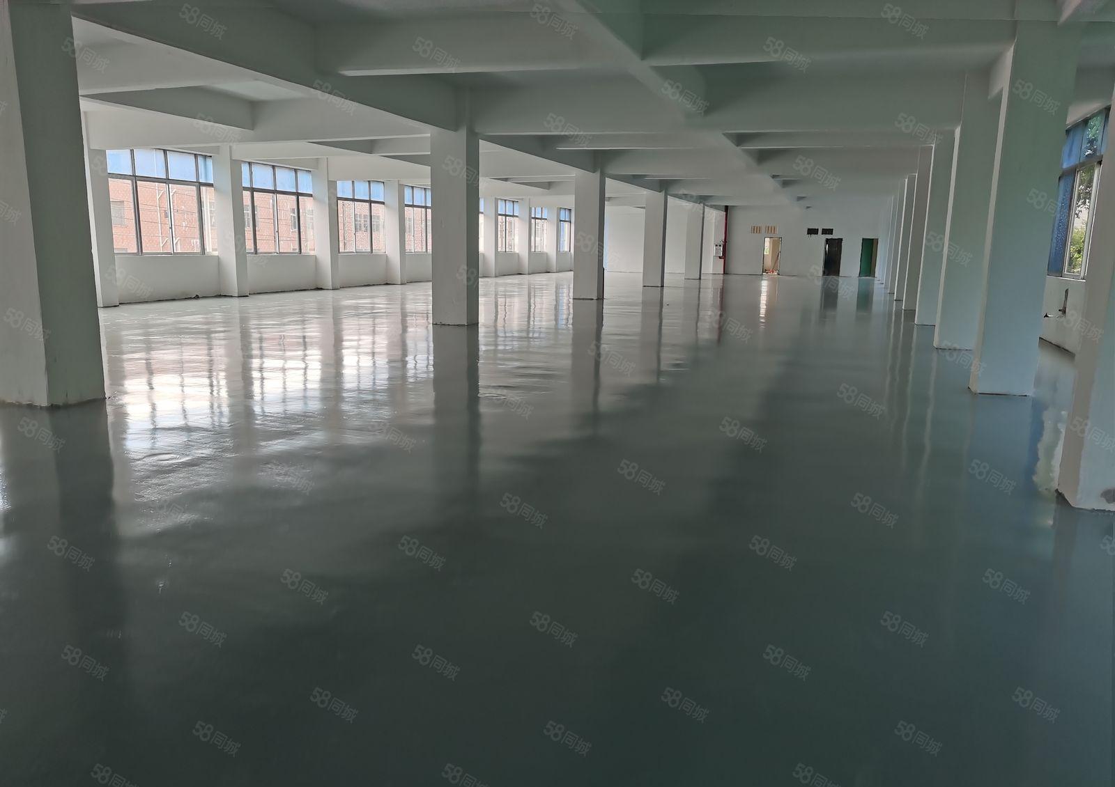 东城周屋新空出三楼2600平方现成全新地坪漆