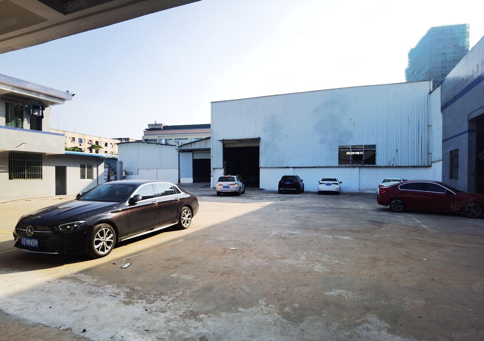 东莞成熟工业区，独院厂房出租，砖墙到顶滴水8.5米，空地超大