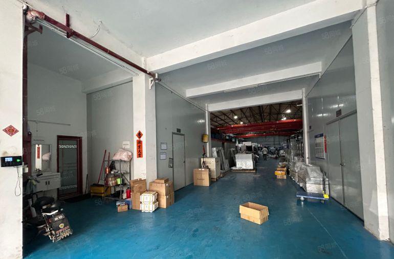 虎门厂房一楼带航车精装修厂房带有地坪漆，好进出大车