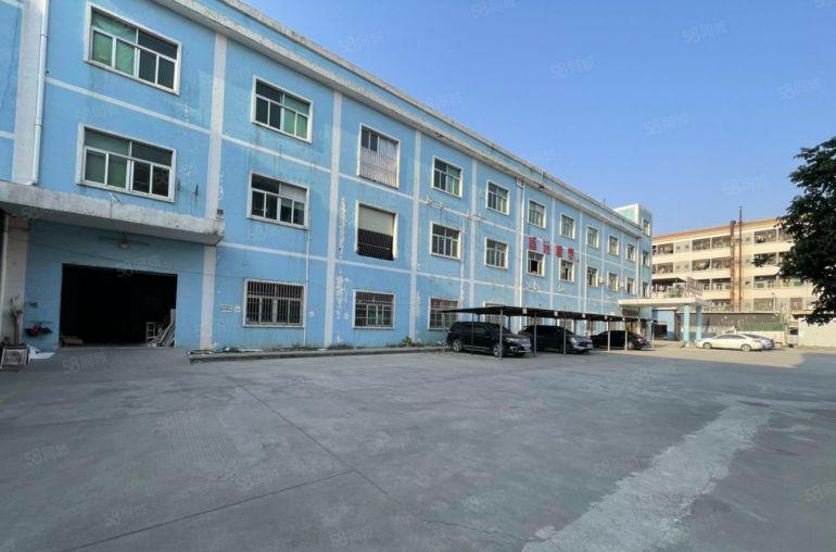 虎门标准一楼厂房出租1380平方带办公室园区空地大工业用地