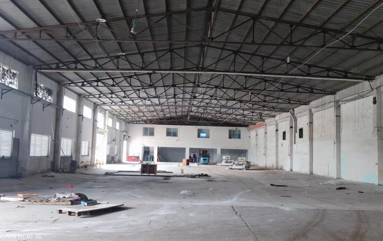 出租园区厂房或仓库虎门路东钢构7800平，宿舍1600平
