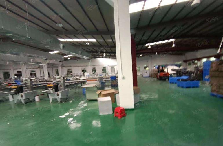 虎门新空单一层8米高1980平独院仓库厂房出租 有行车地坪漆