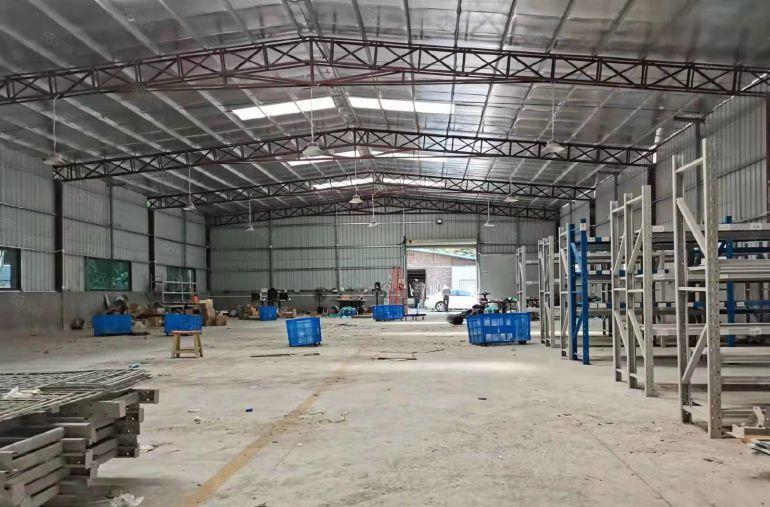 大岭山镇原房东钢构独院1100平低价厂房出租 无公摊