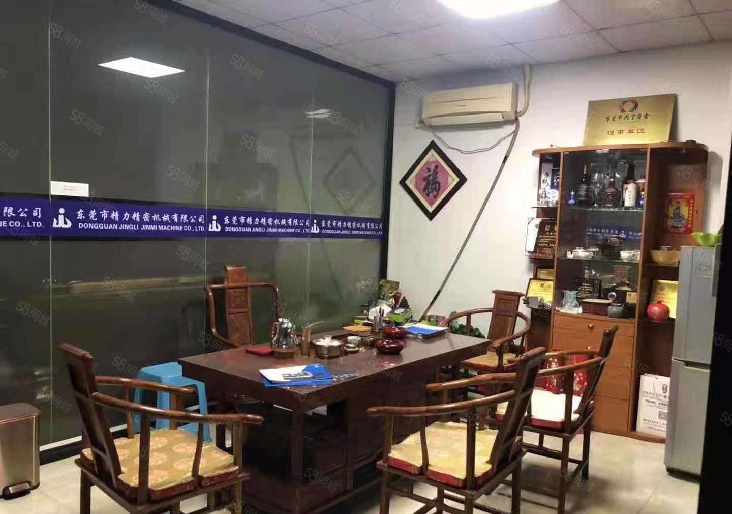 虎门仁和工业区新空楼上1500平全新地坪漆办公室装修厂房出租