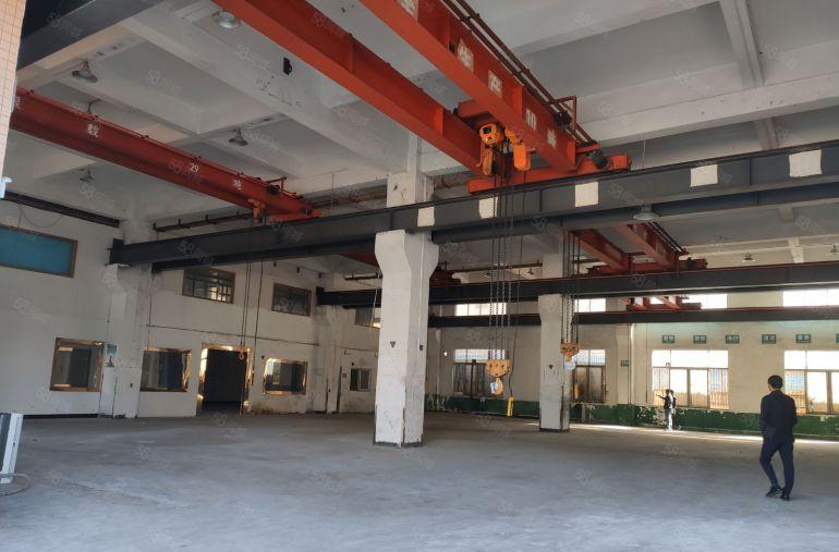 虎门南栅新空出一楼1500平带航车办公室精装修工业厂房出租