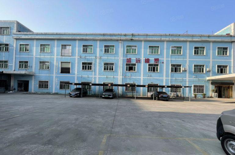 虎门标准一楼厂房出租1380平方带办公室园区空地大工业用地