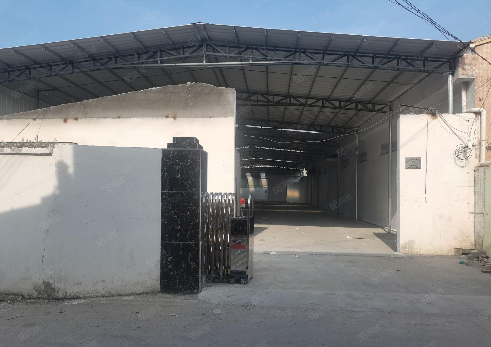 怀德社区空出钢构厂房出租1300（配电500KVA）