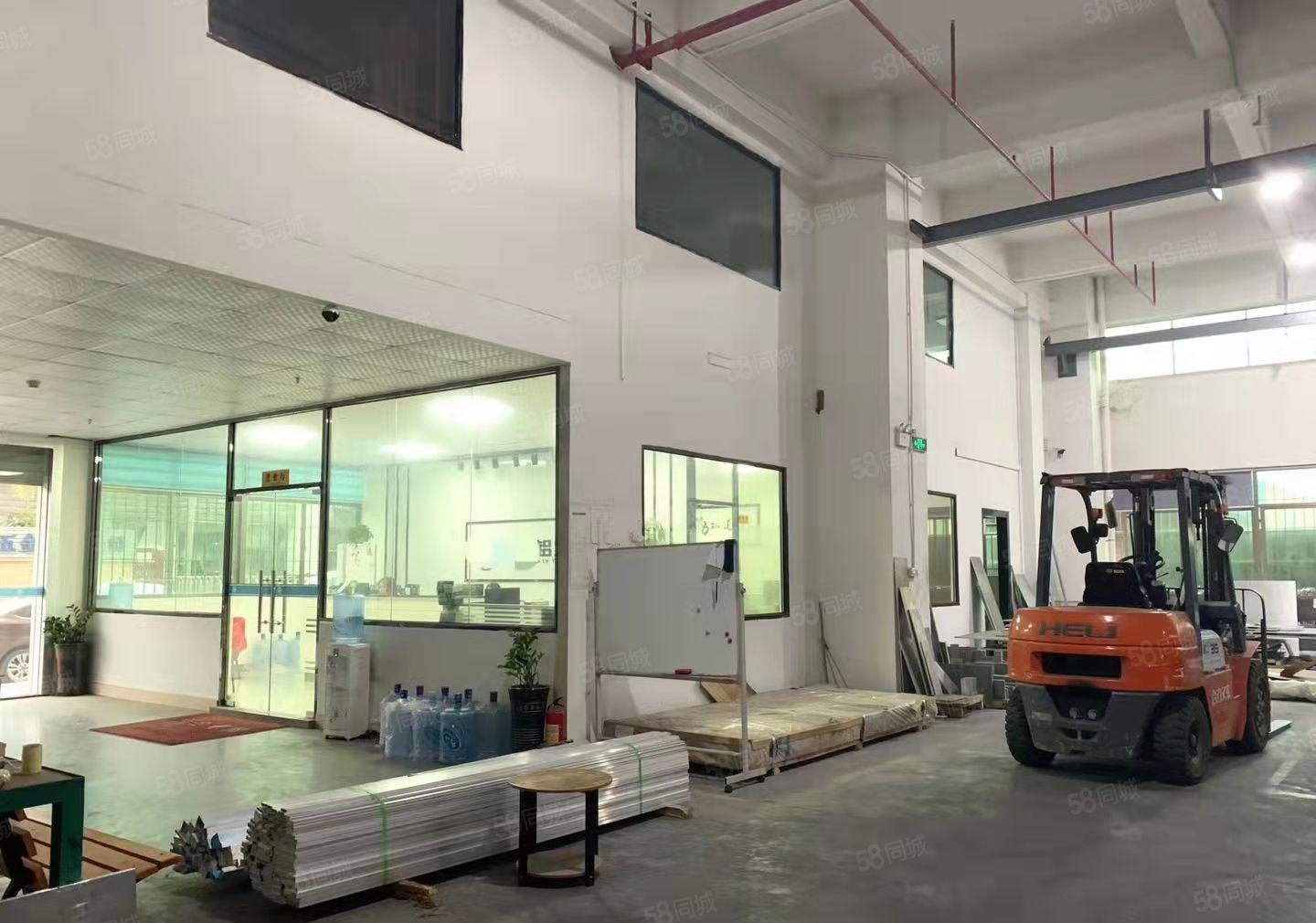 虎门南栅月底空出一楼1500平带隔楼办公室装修厂房出租