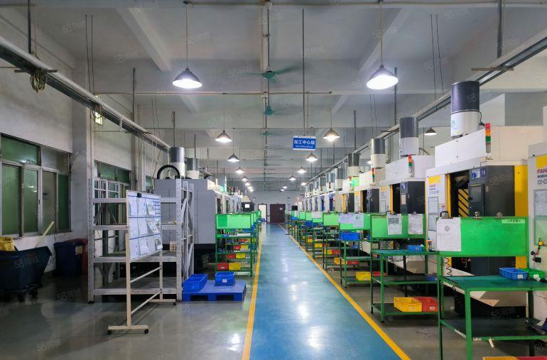 虎门镇雅瑶新出1楼1000平带装修花园厂房，低价厂房出租