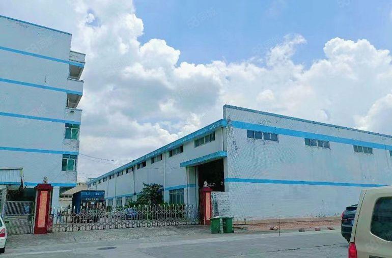 虎门原房东单一层独院4500平厂房出租 带2部行车有豪华装修