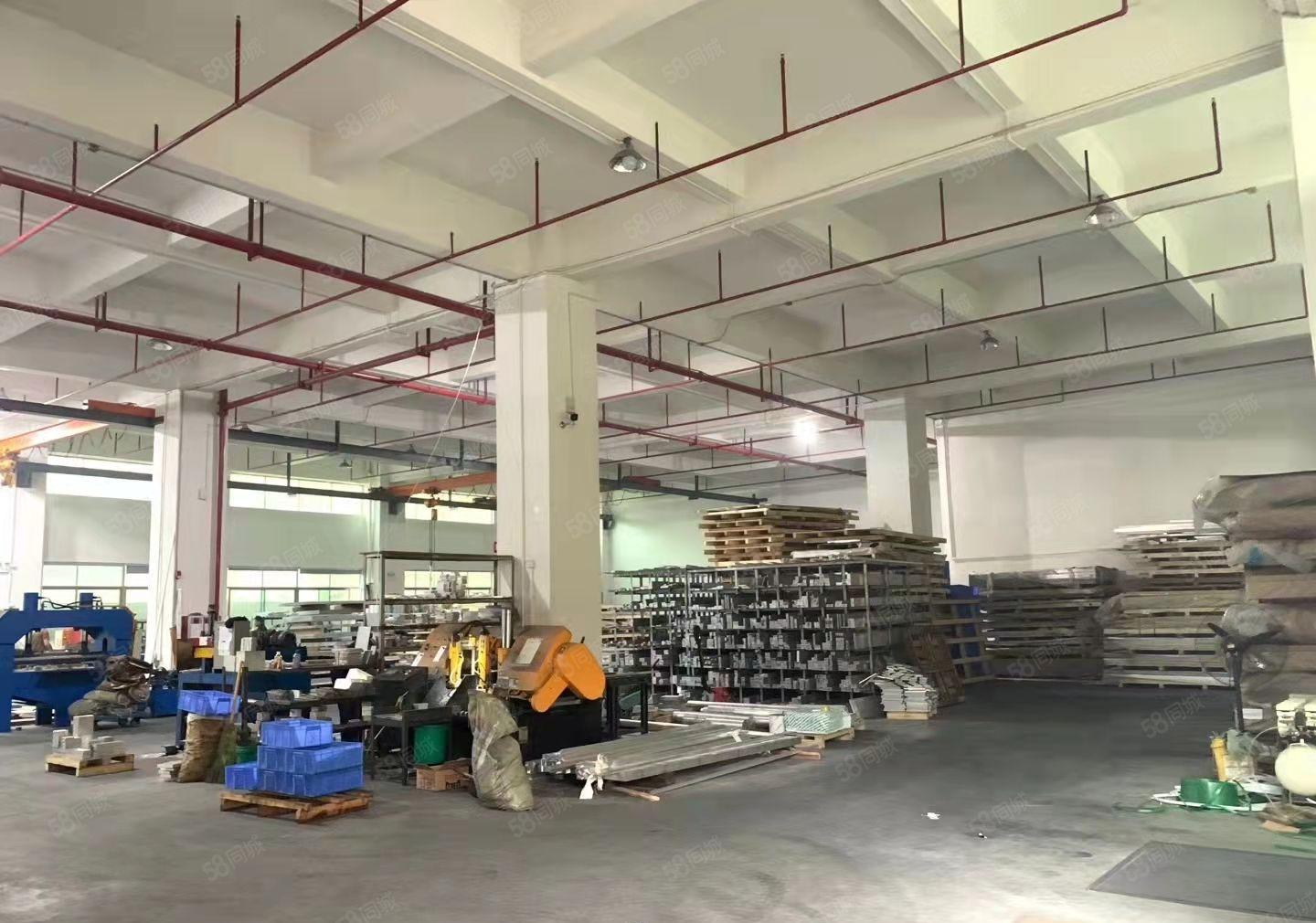 虎门南栅月底空出一楼1500平带隔楼办公室装修厂房出租