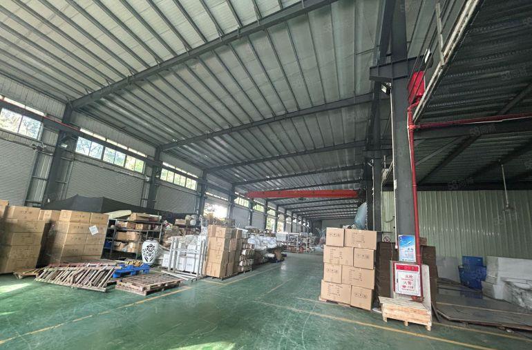 虎门一楼厂房出租11米高原房东办公室装修加阁楼