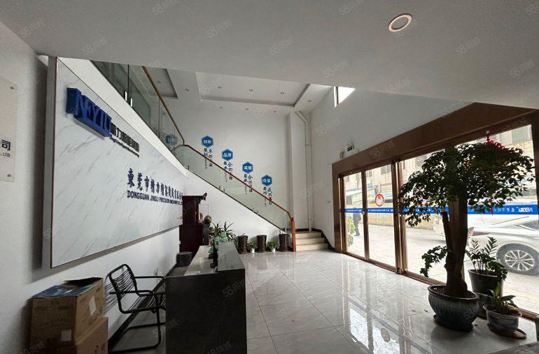 虎门一楼7米带航车精装修厂房出租，带注塑环评厂房