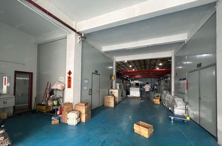虎门厂房一楼带航车精装修厂房带有地坪漆，好进出大车