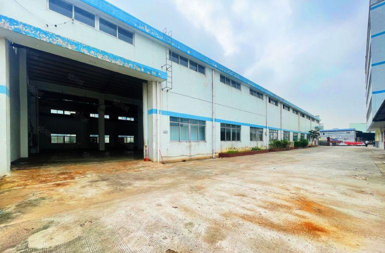 虎门原房东单一层独院4500平厂房出租 带2部行车有豪华装修