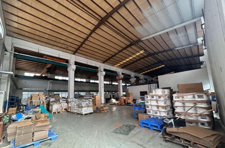 原房东独院钢构厂房出租10米高带3台10吨航车带办公室