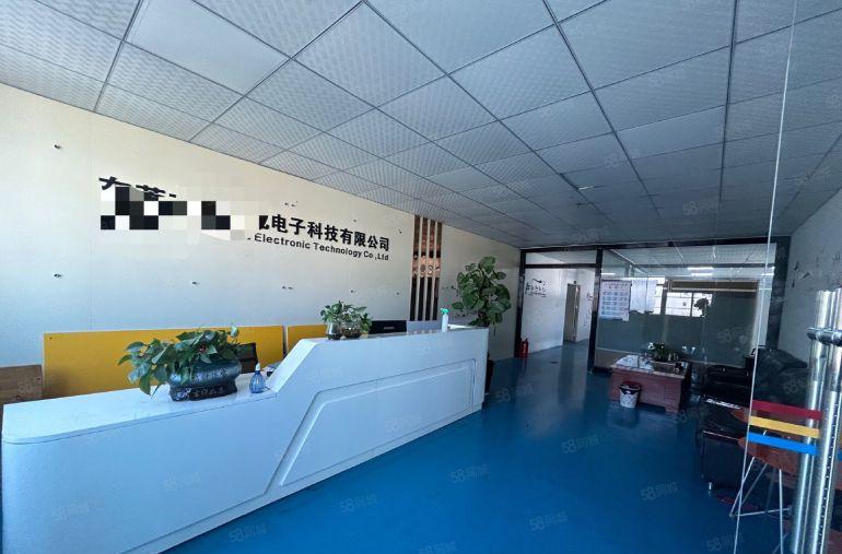 虎门楼上厂房带装修办公室流水车间隔好的办公室