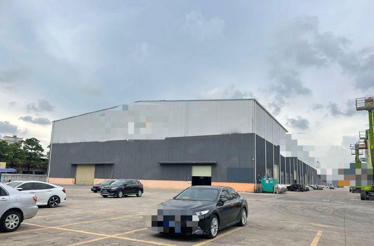 虎门原房东独门独院17米高层高空地超大水电齐全现成装修厂房