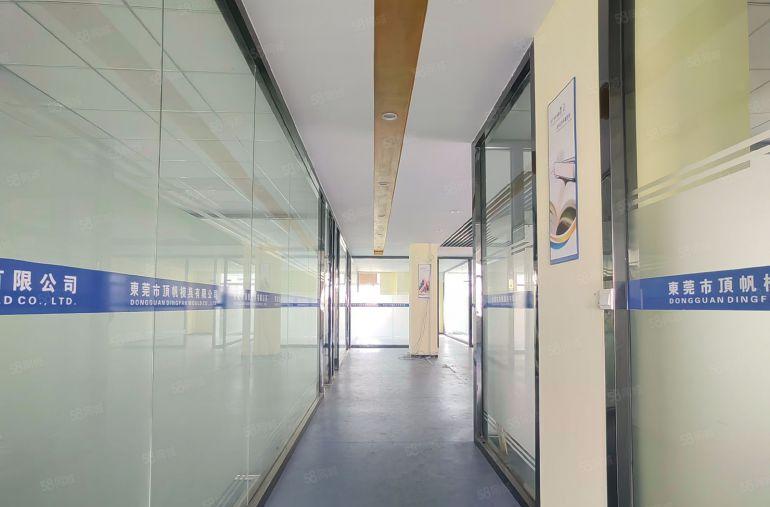 虎门豪华精装修全新地坪漆现成办公室装修适合五金电子半导体等行