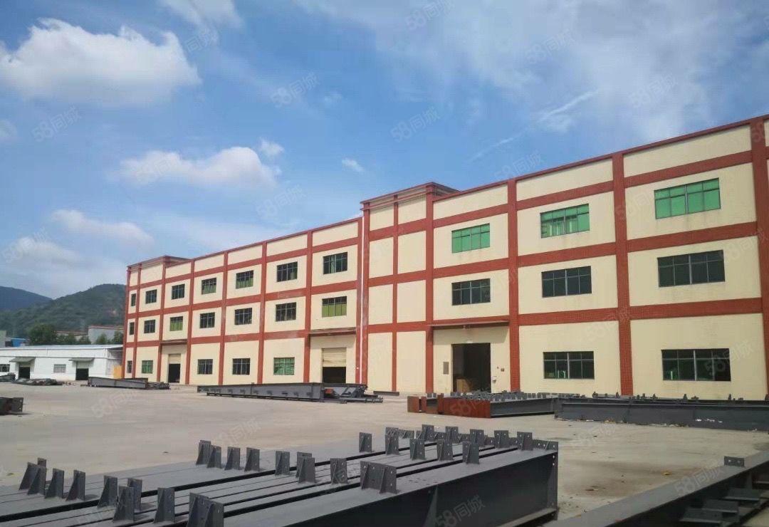 大岭山新出原房东标准厂房13层一楼高度6米空地超大可办环评