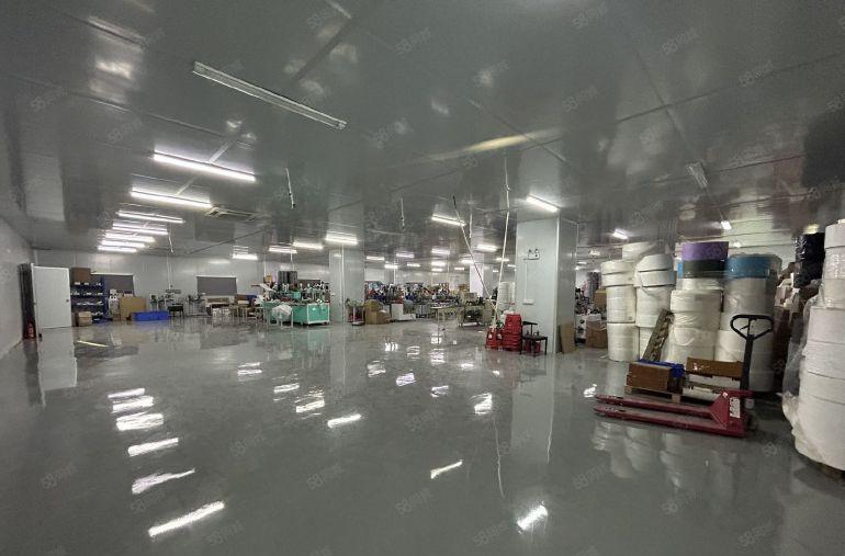 虎门现成装修无尘车间原房东空地大好停车独门独院厂房