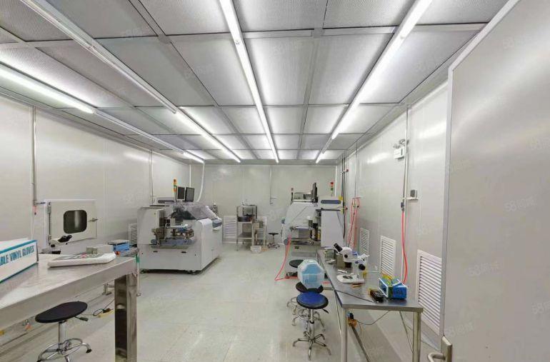 霄边新出2楼500平无尘车间现成办公室装修厂房出租