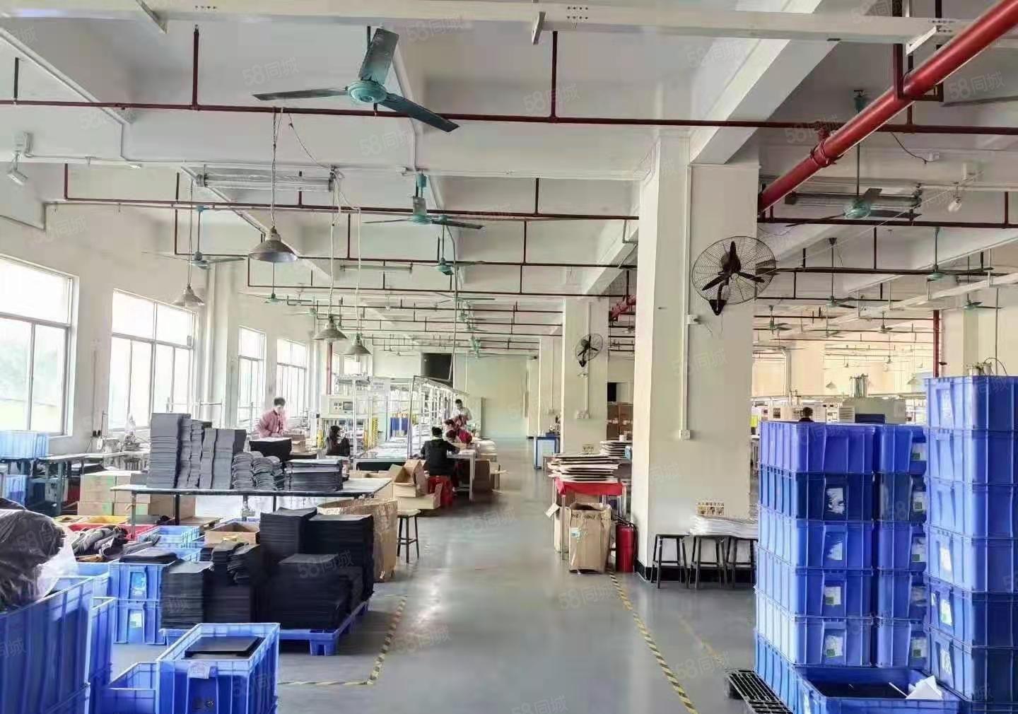 长安街口一楼2300平，二楼1000平带精装修厂房出租！