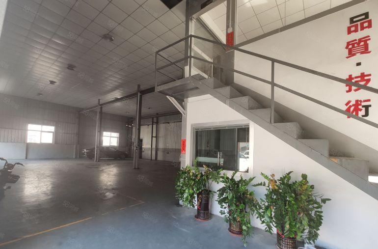 长安街口新安新空出一楼550平带航车隔楼办公室装修厂房出租