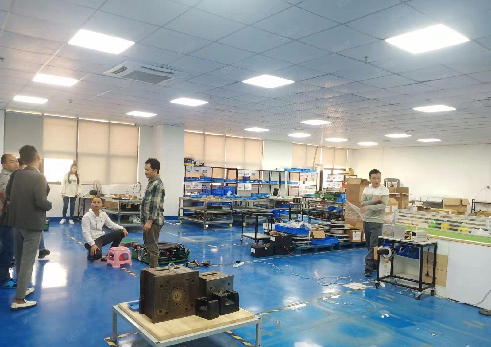 长安乌沙全新重工业厂房楼上1700平精装修厂房