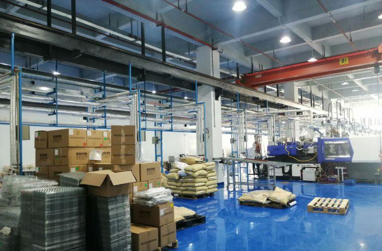 长安镇一楼1100平厂房出租带行车注塑模具车间低价出租