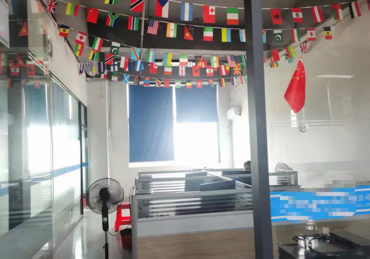 豪华装办公室前台修流水线水电齐全