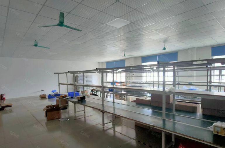 长安镇三楼500平工业厂房，现成办公室加吊顶