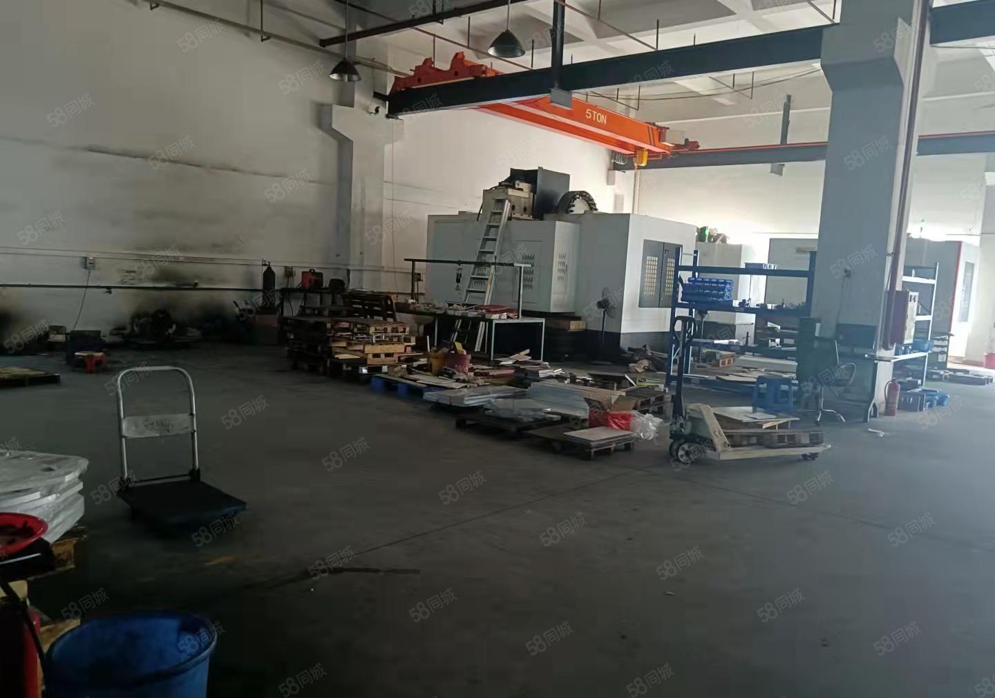 长安街口新空出一楼1800平方带行车水电齐全厂房出租