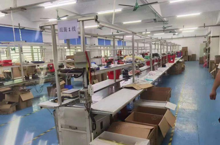 长安镇沙头南区新空出2楼800平全新地坪漆厂房出租