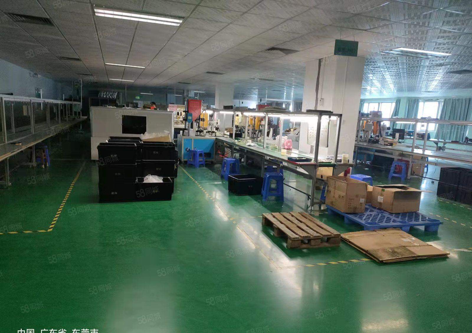 原房东标准厂房一楼半层，三楼整层豪华装修水电齐全