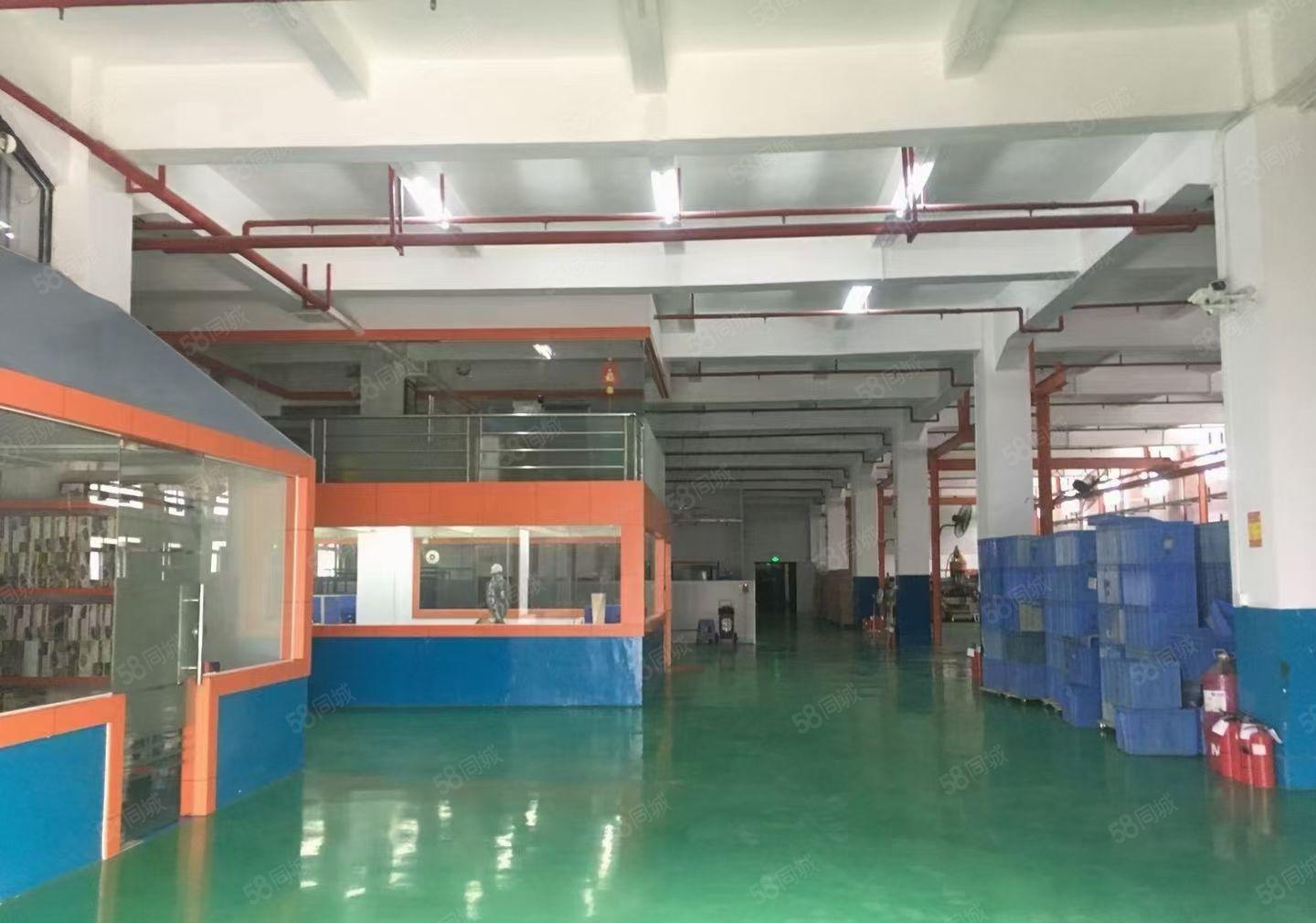 （精装修，带行车）长安镇上沙工业园一楼2000平厂房出租！