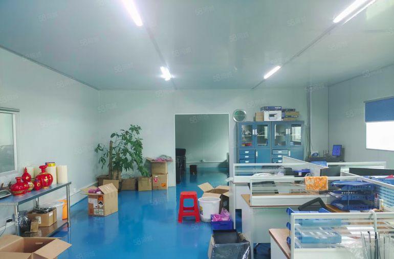 长安靠深圳新空无尘车间1450平出租，现成装修水电口罩手机屏