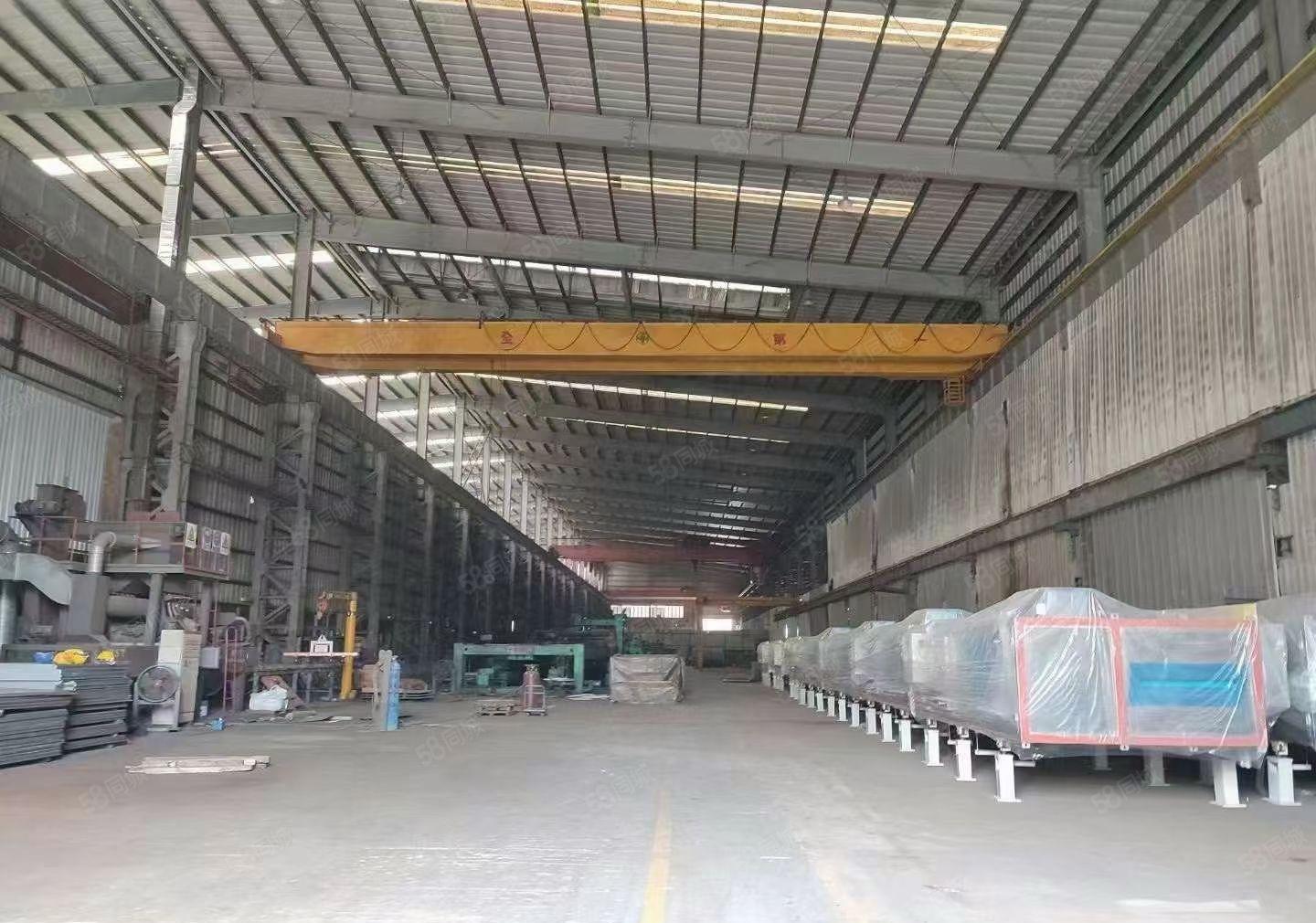 长安临近沙井新出单一层钢构砖墙到顶滴水11米带25吨行车