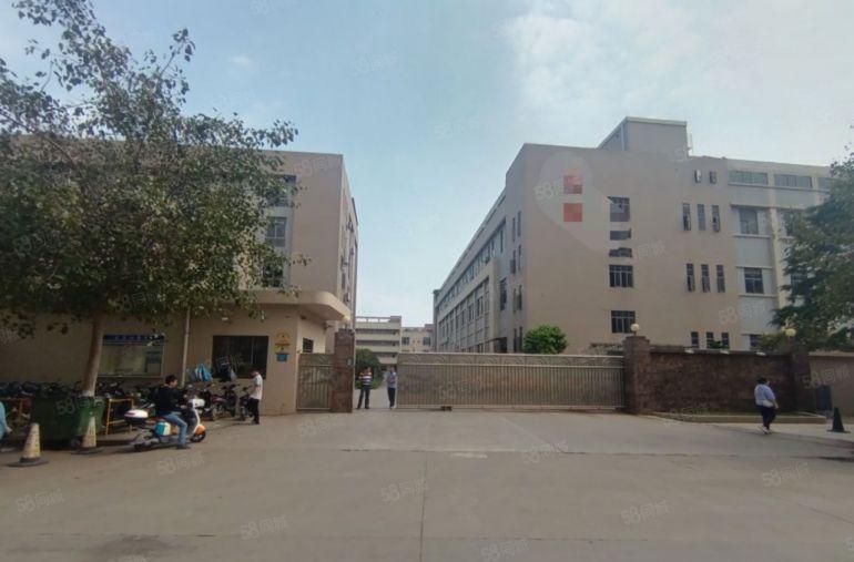 沙头社区一楼高度八米，园区形象非常高大上