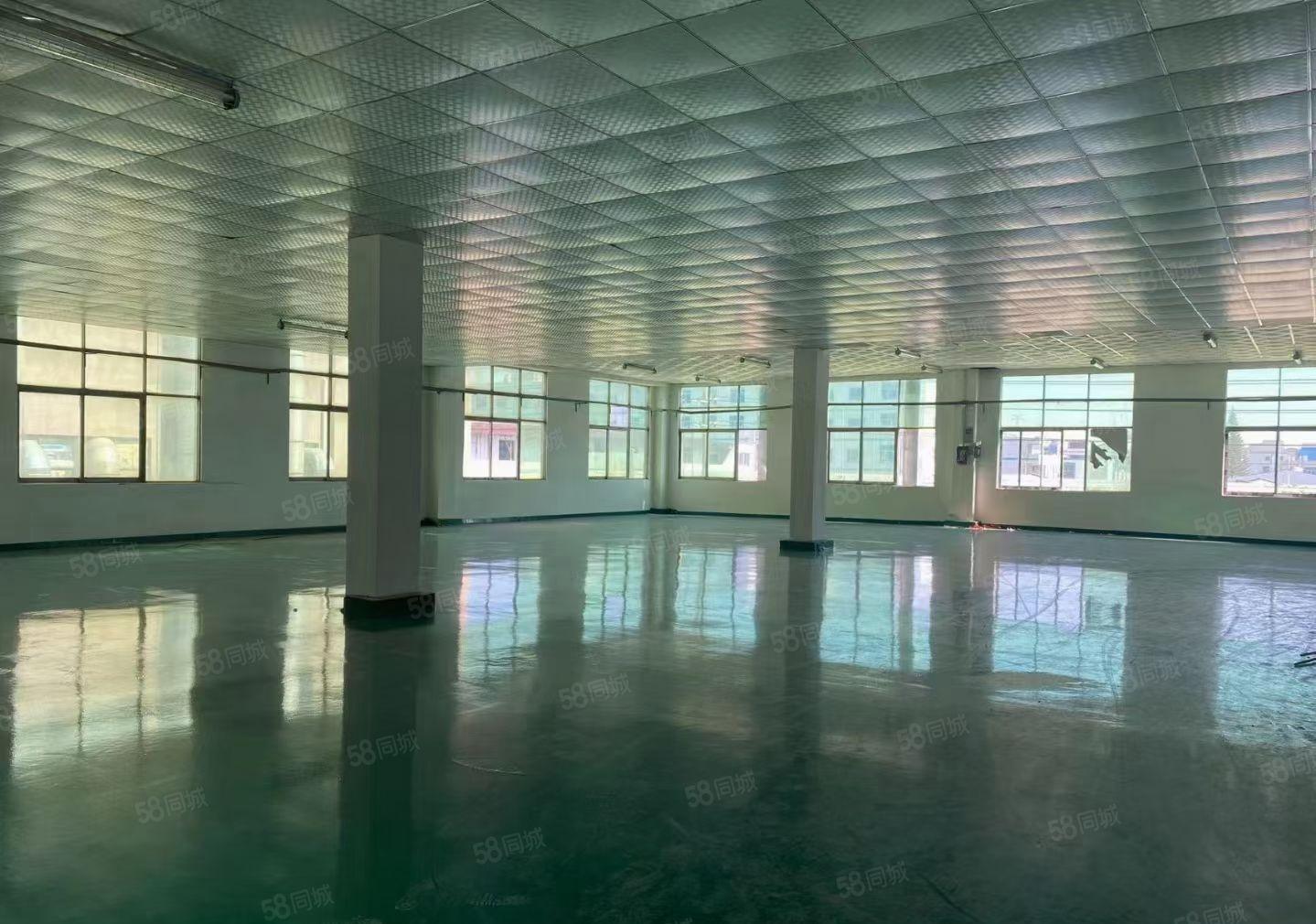 长安厦岗楼上新出全新装修，楼上厂房出租，实量1500平方