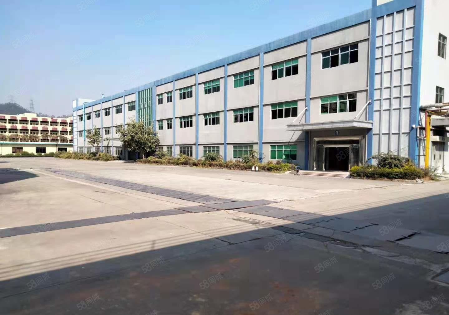 新出一二楼厂房各2000平可分租形象好空地大可办环评