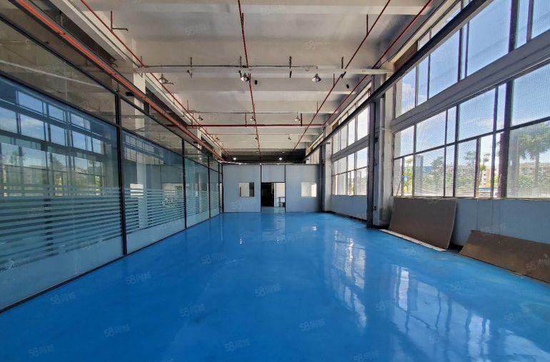 长安厦岗沿江高速口红本工业园1楼1350平起厂房仓库低价出租