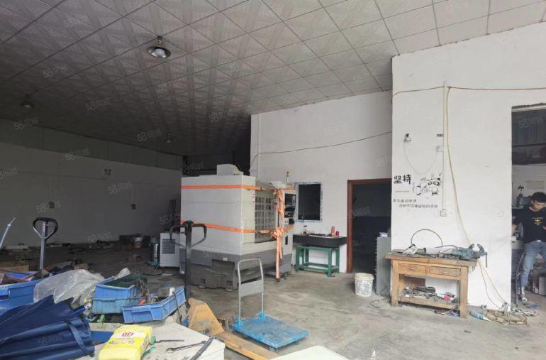 长安镇宵边工业区1楼420平带装修形象好水电齐全低价厂房出租