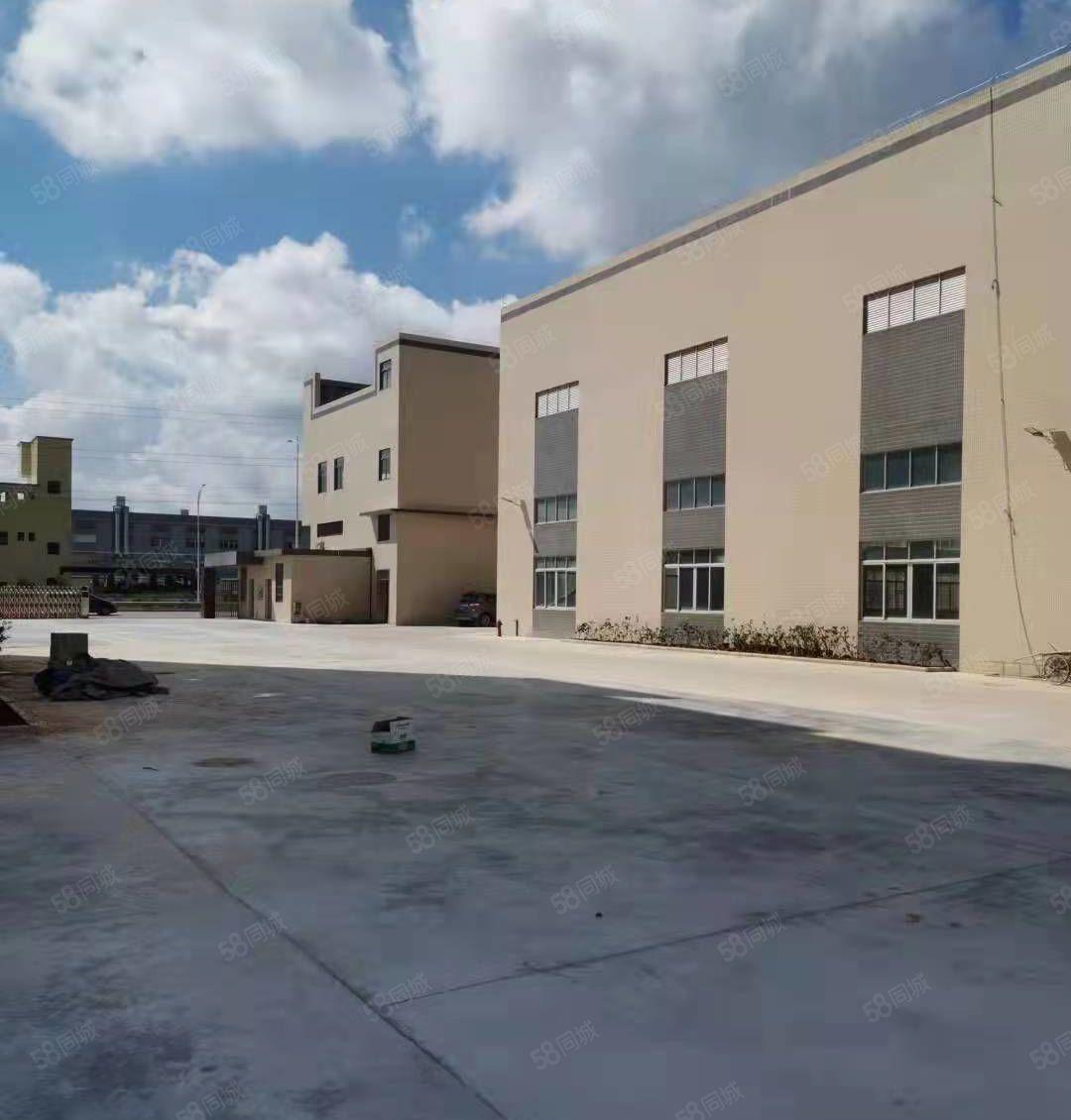 虎门新出红本标准厂房8万平大小分租，形象高端消防证件齐全