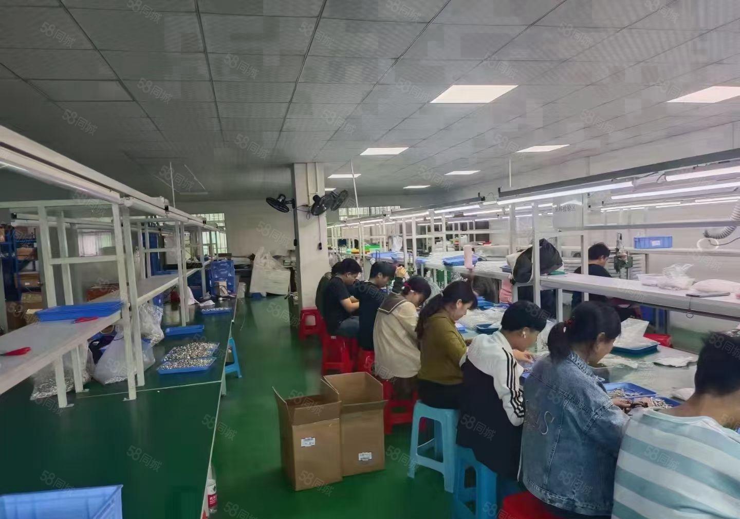 沙头楼上精装修厂房出租，整层面积1450平方